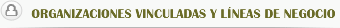 Organizaciones Vinculadas y Líneas de Negocio